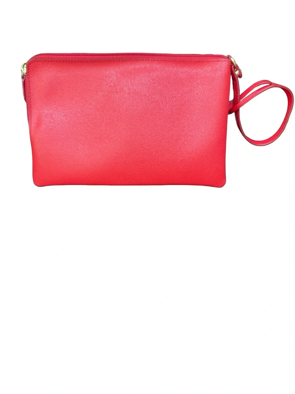Coach Red NY City Pouch Wristlet Wallet